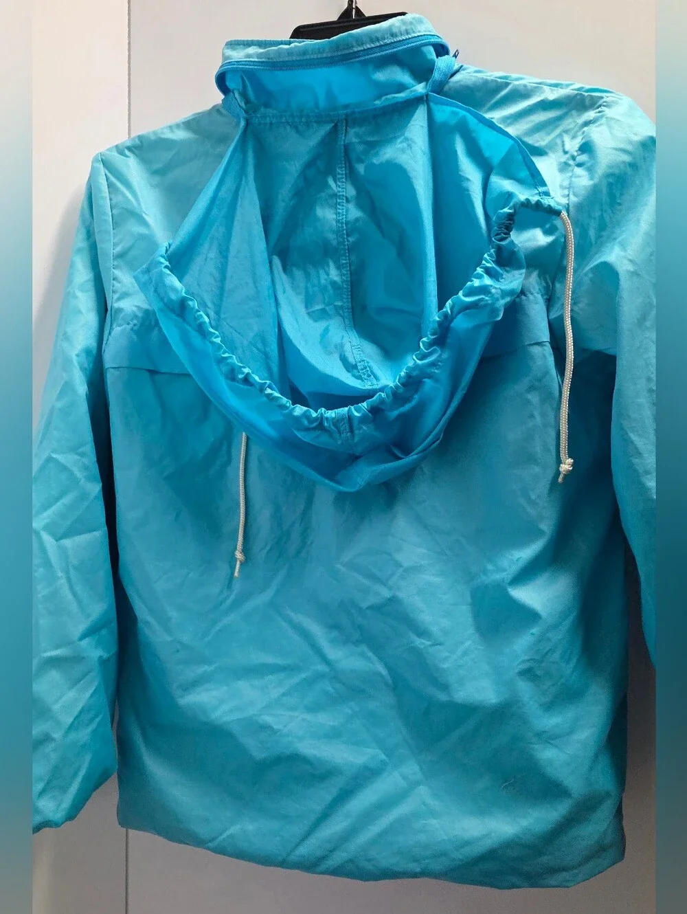 Kids Lightweight Blue Windbreaker Jacket